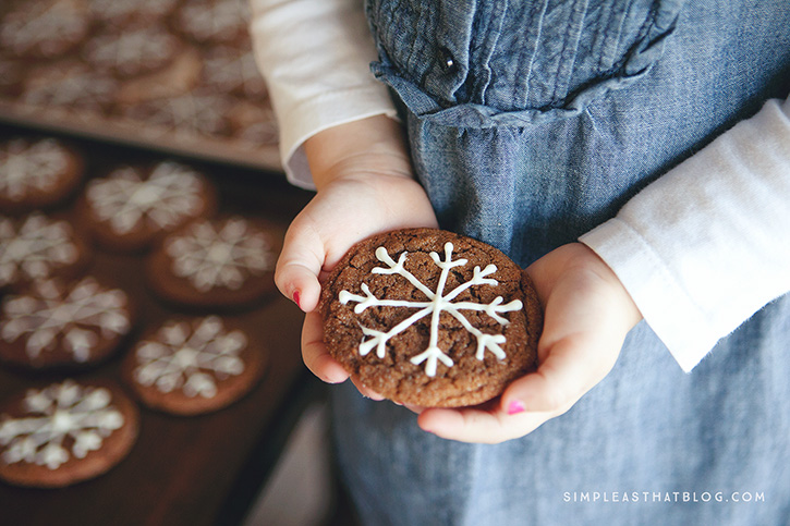 Crinkle Christmas Cookies