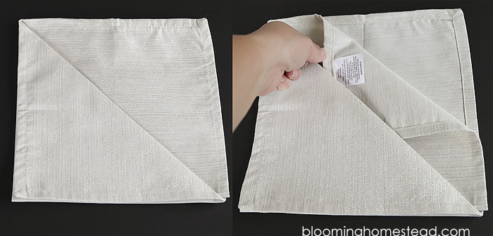 Napkin Folding Tutorial