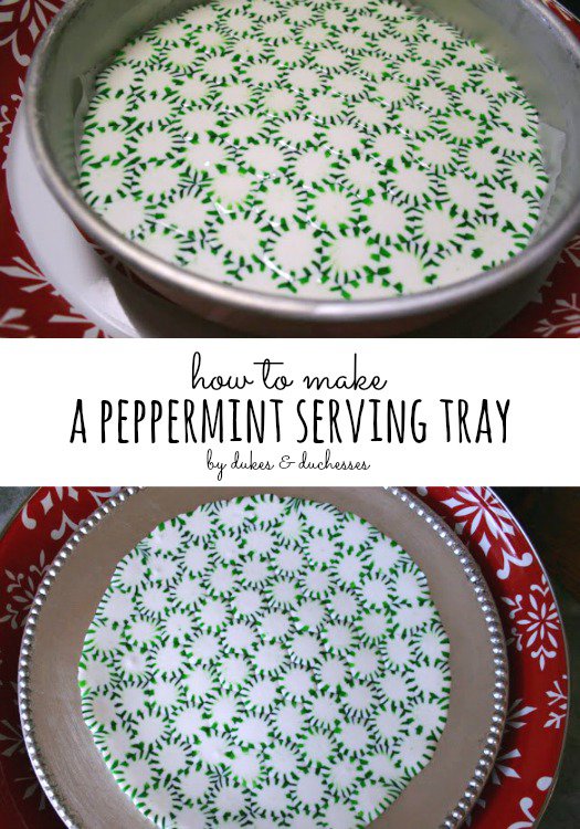 how-to-make-a-peppermint-serving-tray