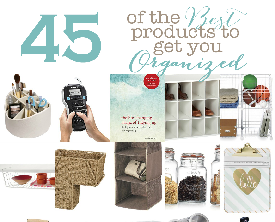 45+ Organizational Tips and Products