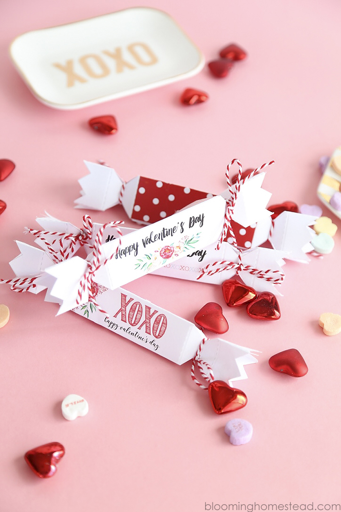 Printable Valentine Favor Boxes in two styles, perfect for girls and boys.