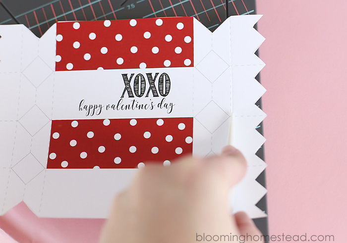 Printable Valentine Favor Boxes in two styles, perfect for girls and boys.