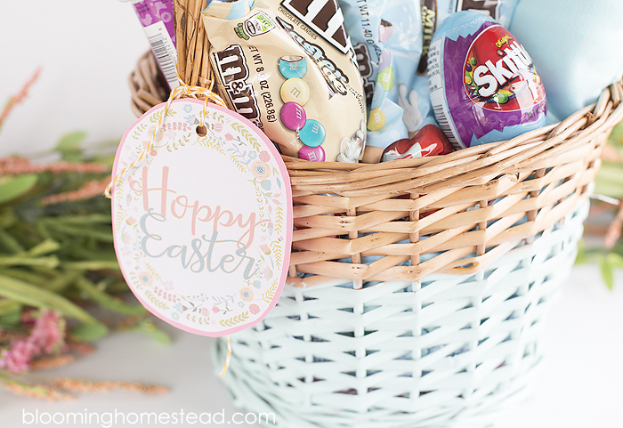 Easy diy colorblock Easter basket tuturial