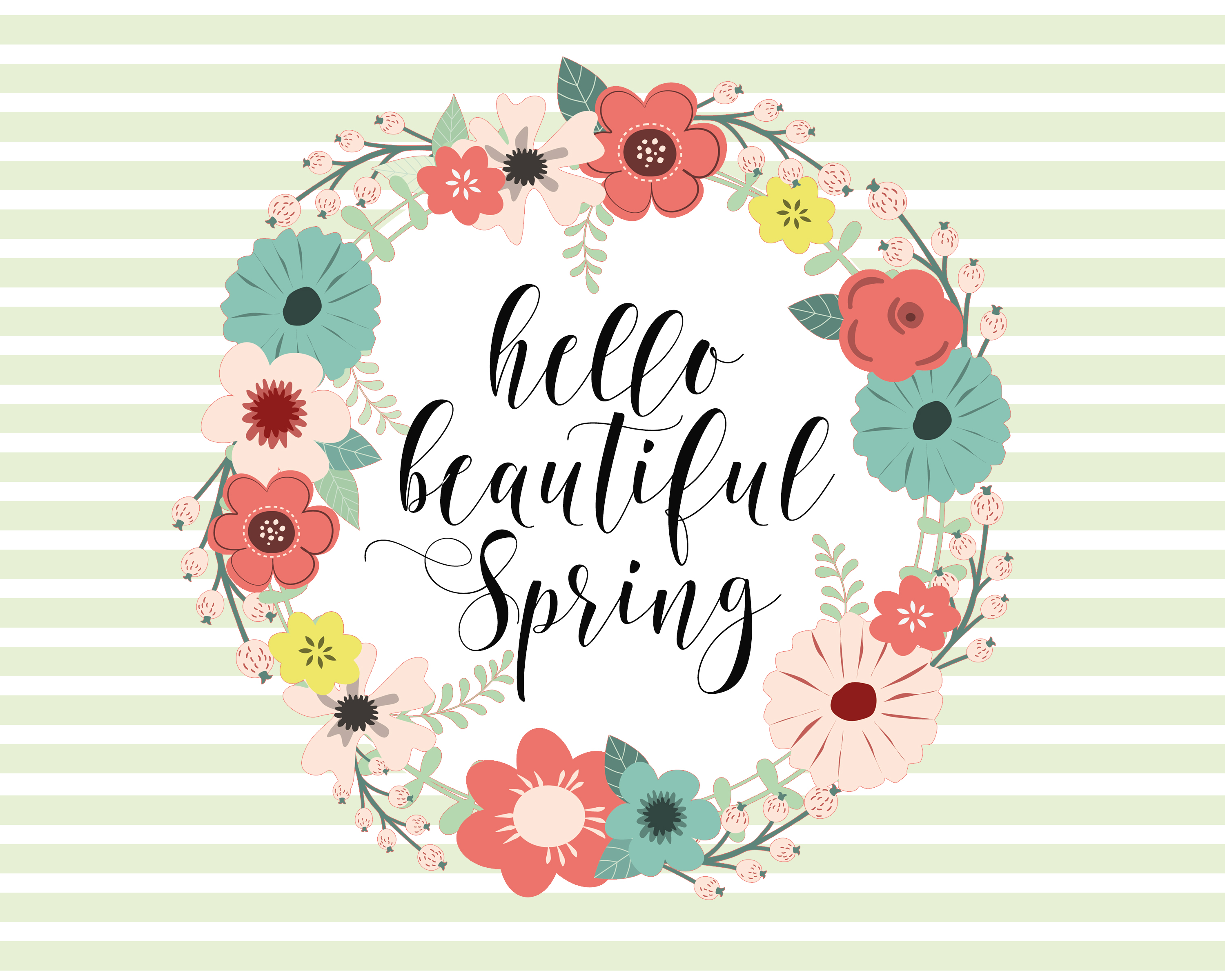 Spring Home Decor Printable