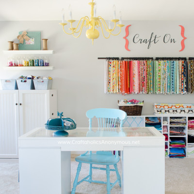 Craft Room Organization Ideas