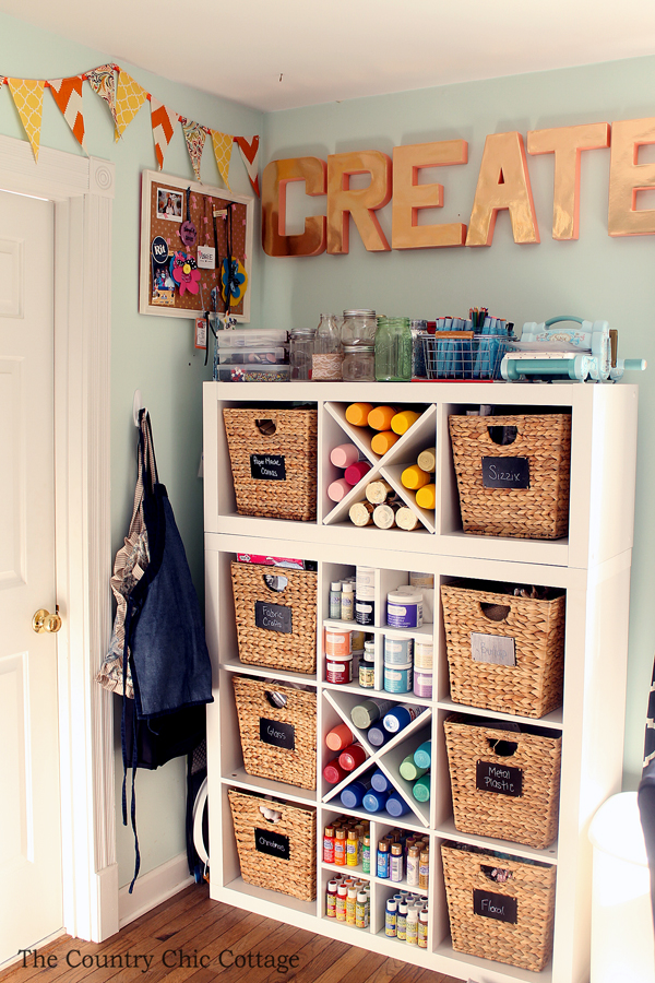 organized-craft-room-tour-Country Chic Cottage