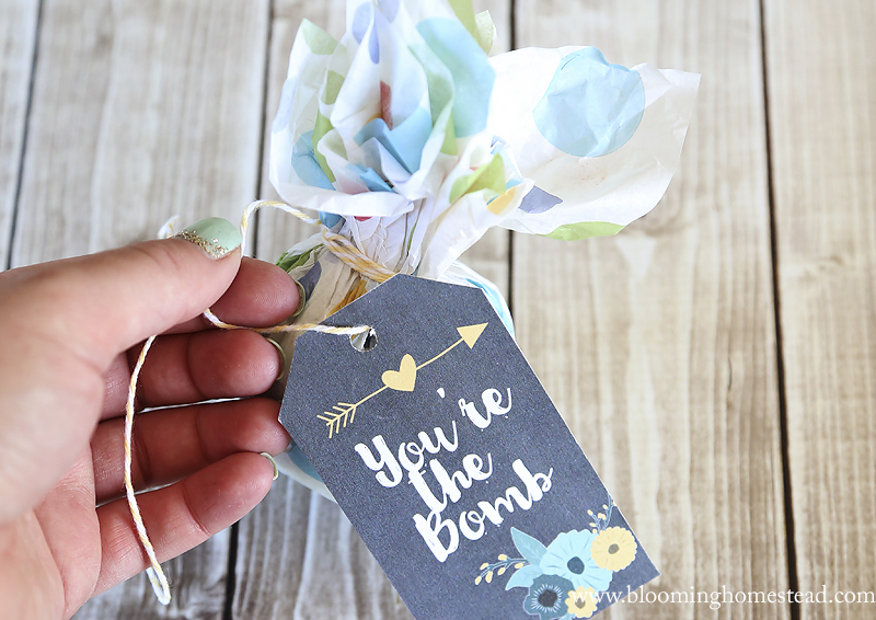 You're the bomb printable gift tags-These go perfect with bath bombs for an easy gift. This site has so many awesome free printables