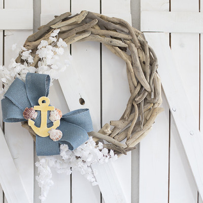 Beachy Summer Wreath