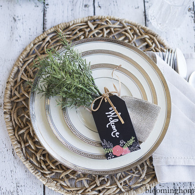 Rustic Place Setting