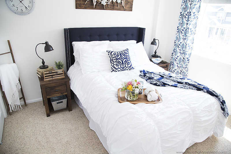 Modern Farmhouse Guest Bedroom Makeover copy