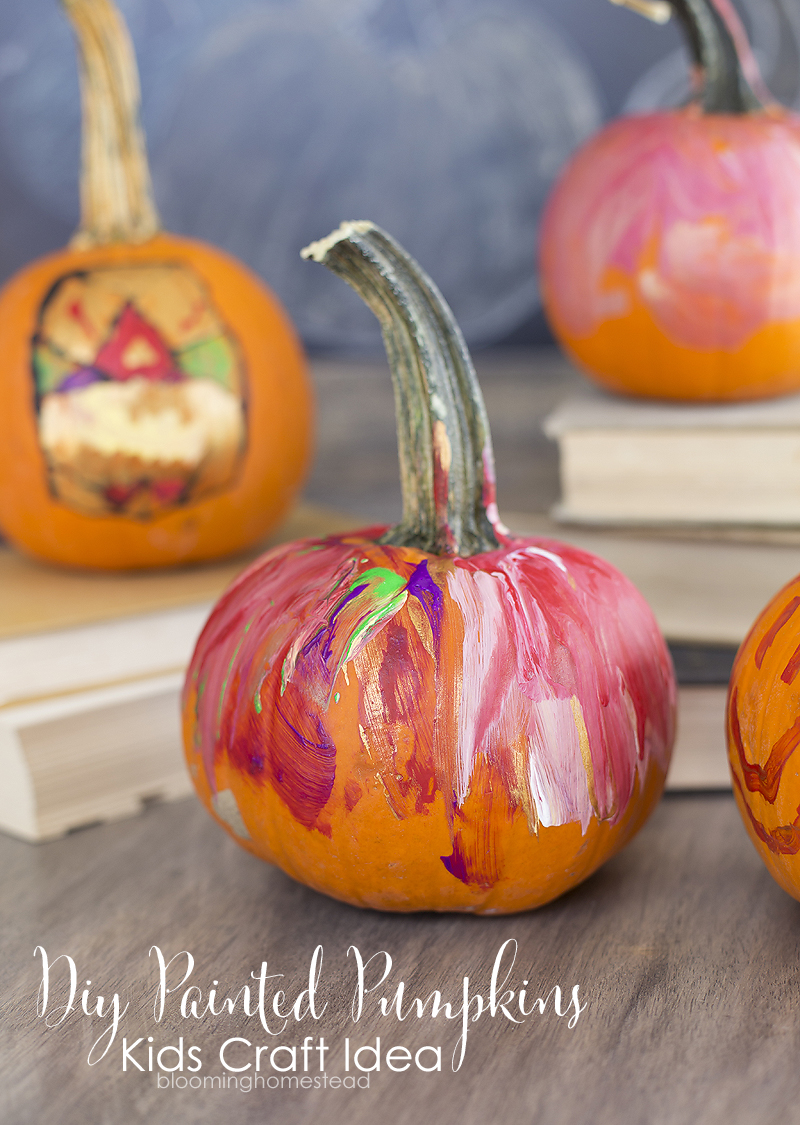 diy-painted-pumpkins