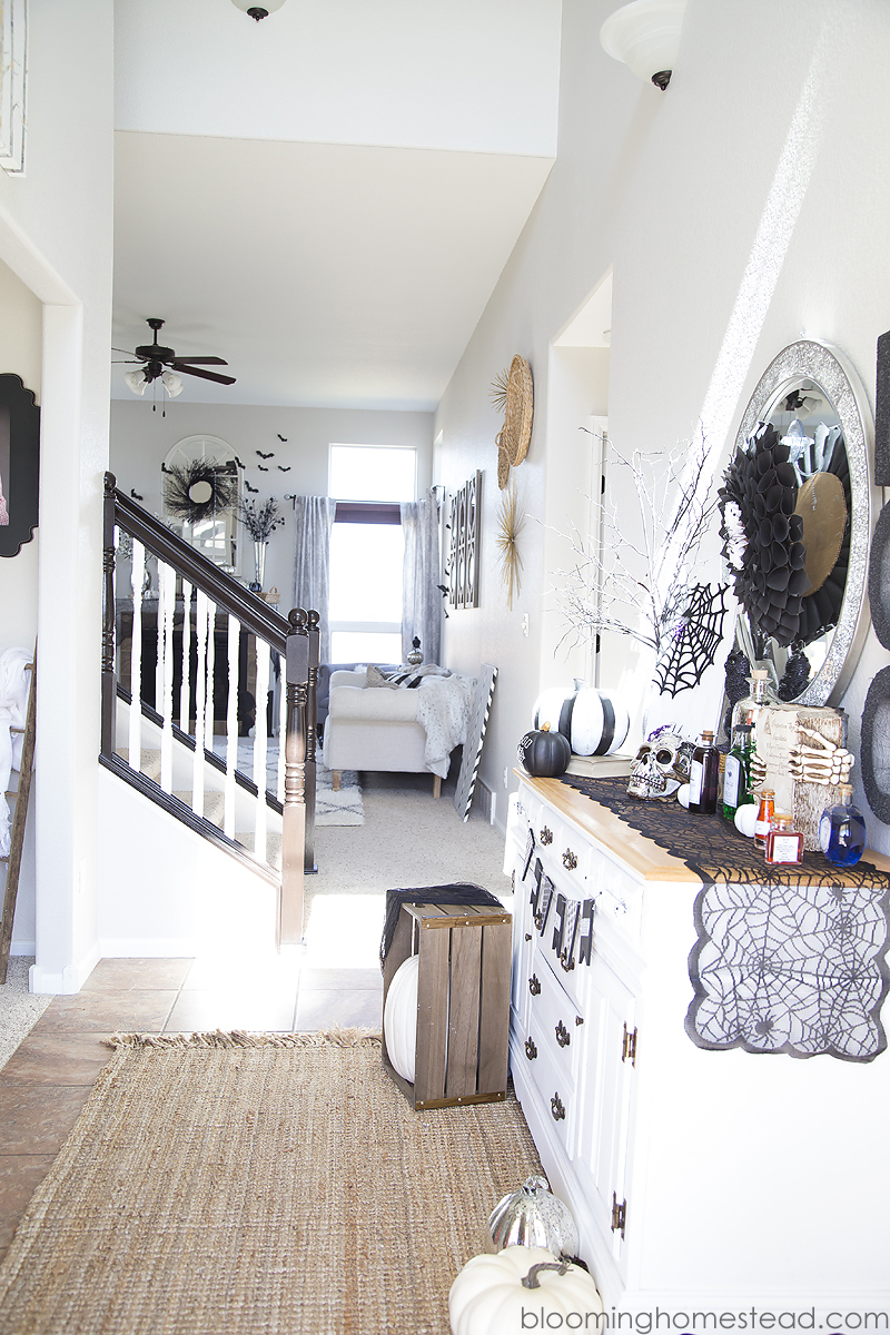 Halloween Home Tour by Blooming Homestead