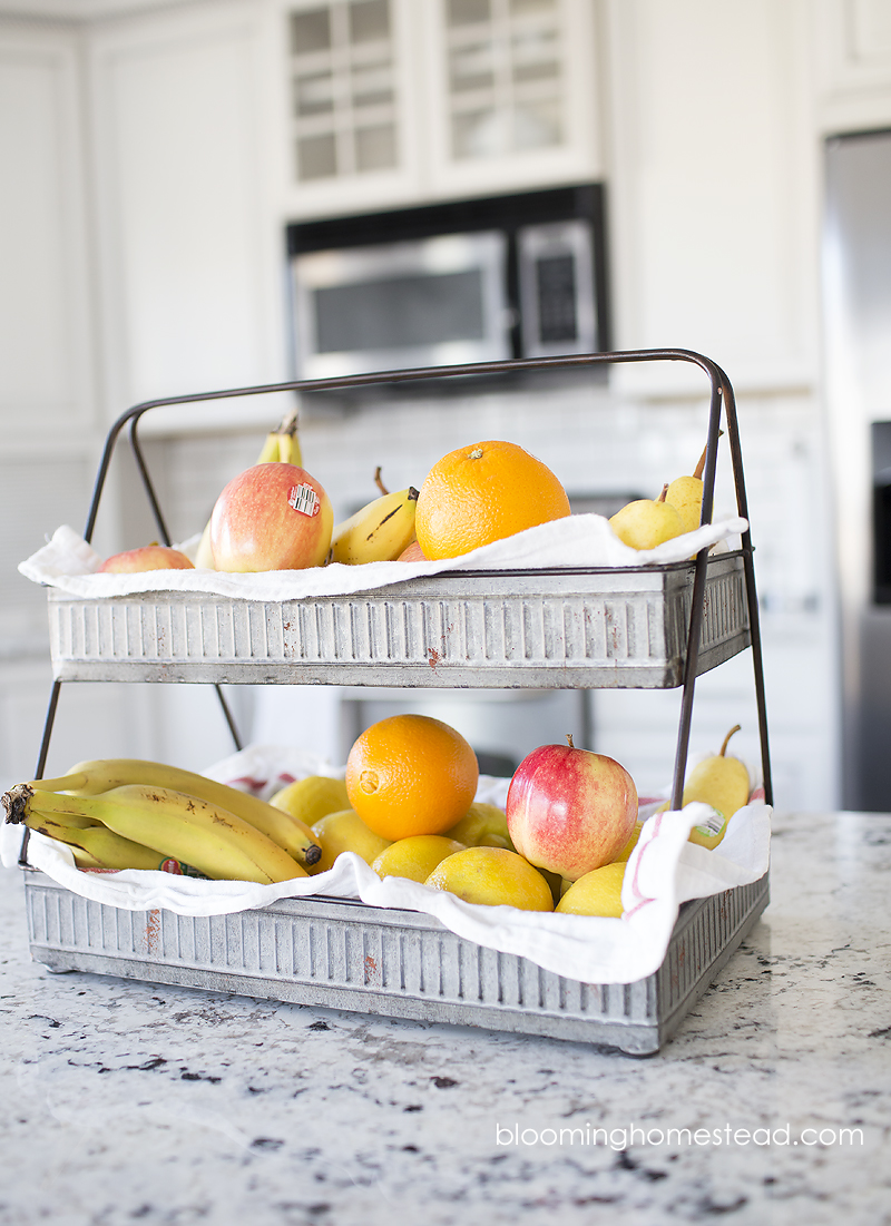 Beautiful Galvanized Tiered tray