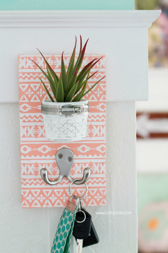 DIY-Stenciled-Succulent-Mason-Jar-Key-Holder-Lolly-Jane