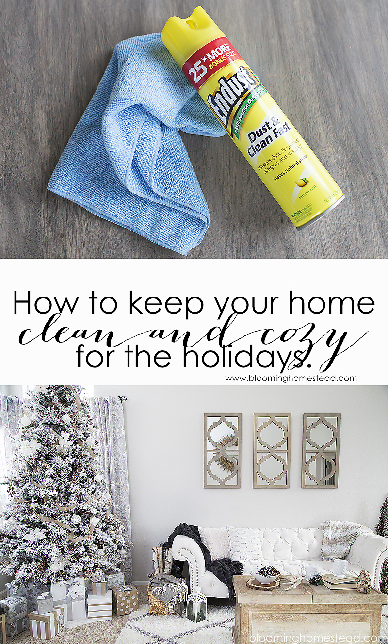 How to keep your home clean and cozy for the holidays