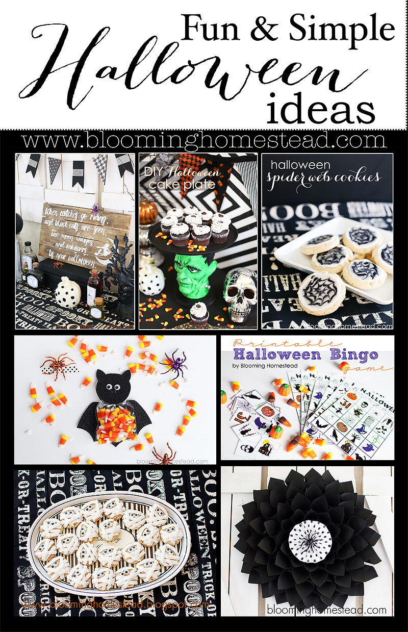 Fun and Simple Halloween Ideas to make your holiday spooktacular!