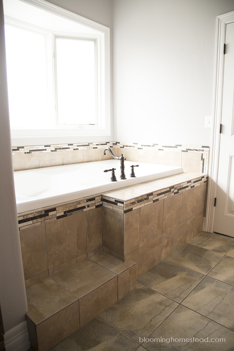 Rustic Master Bathroom style