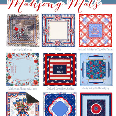 Patriotic Mahjong Mats